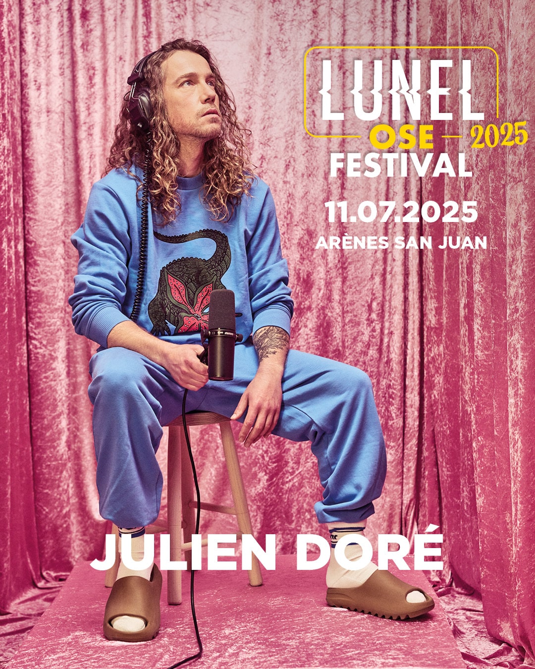 Lunel Ose festival - Julien Doré