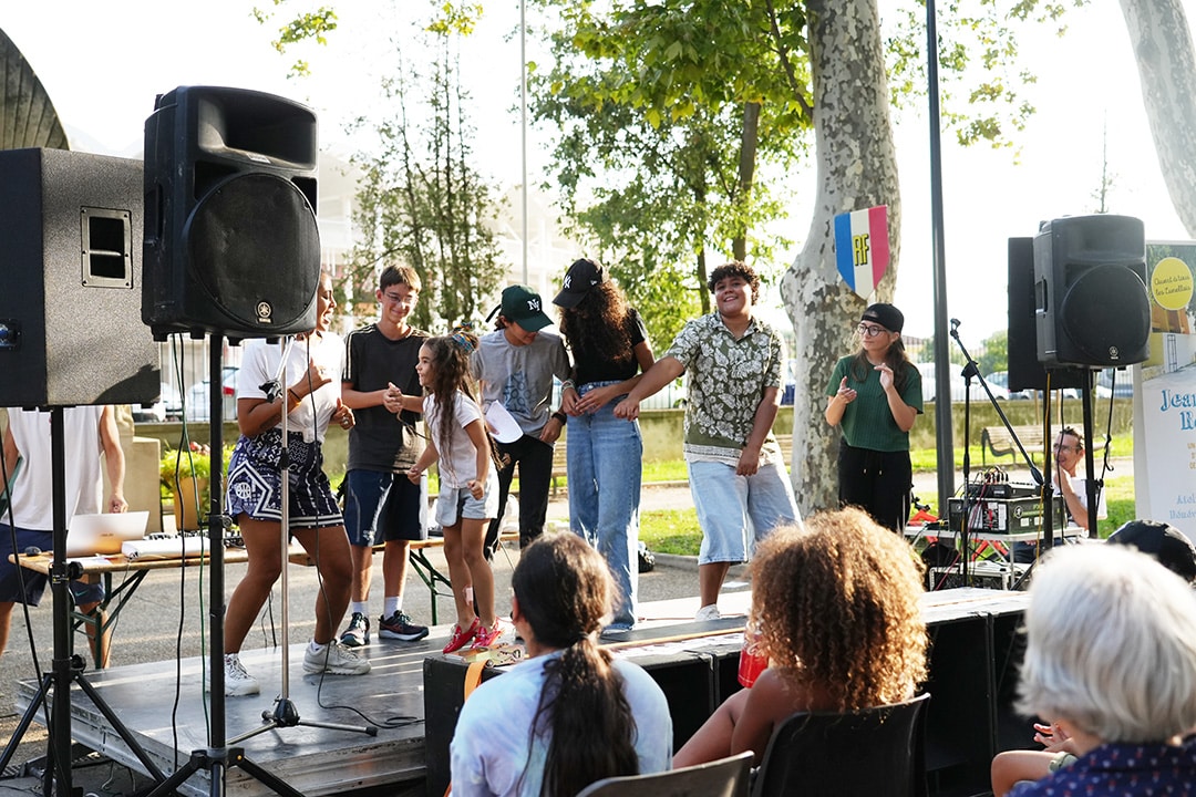 Des jeunes talents sur scène