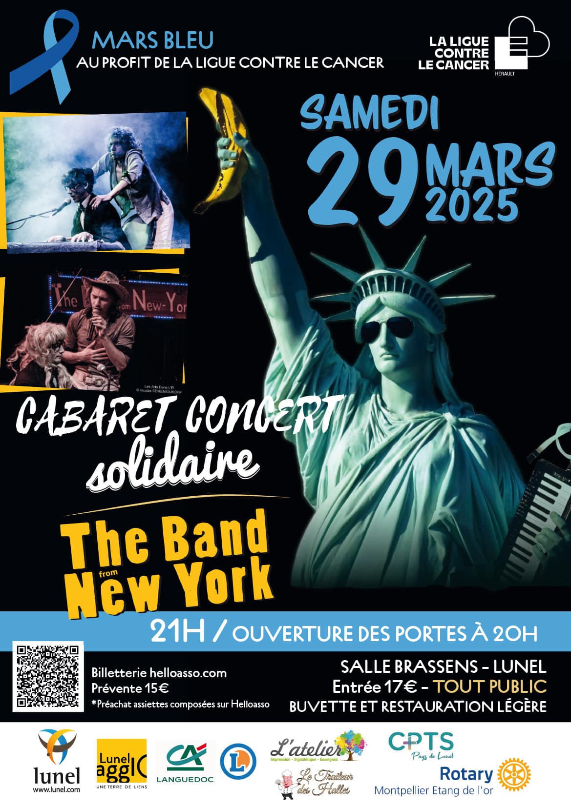 The Band from New York - Cabaret-concert Solidaire