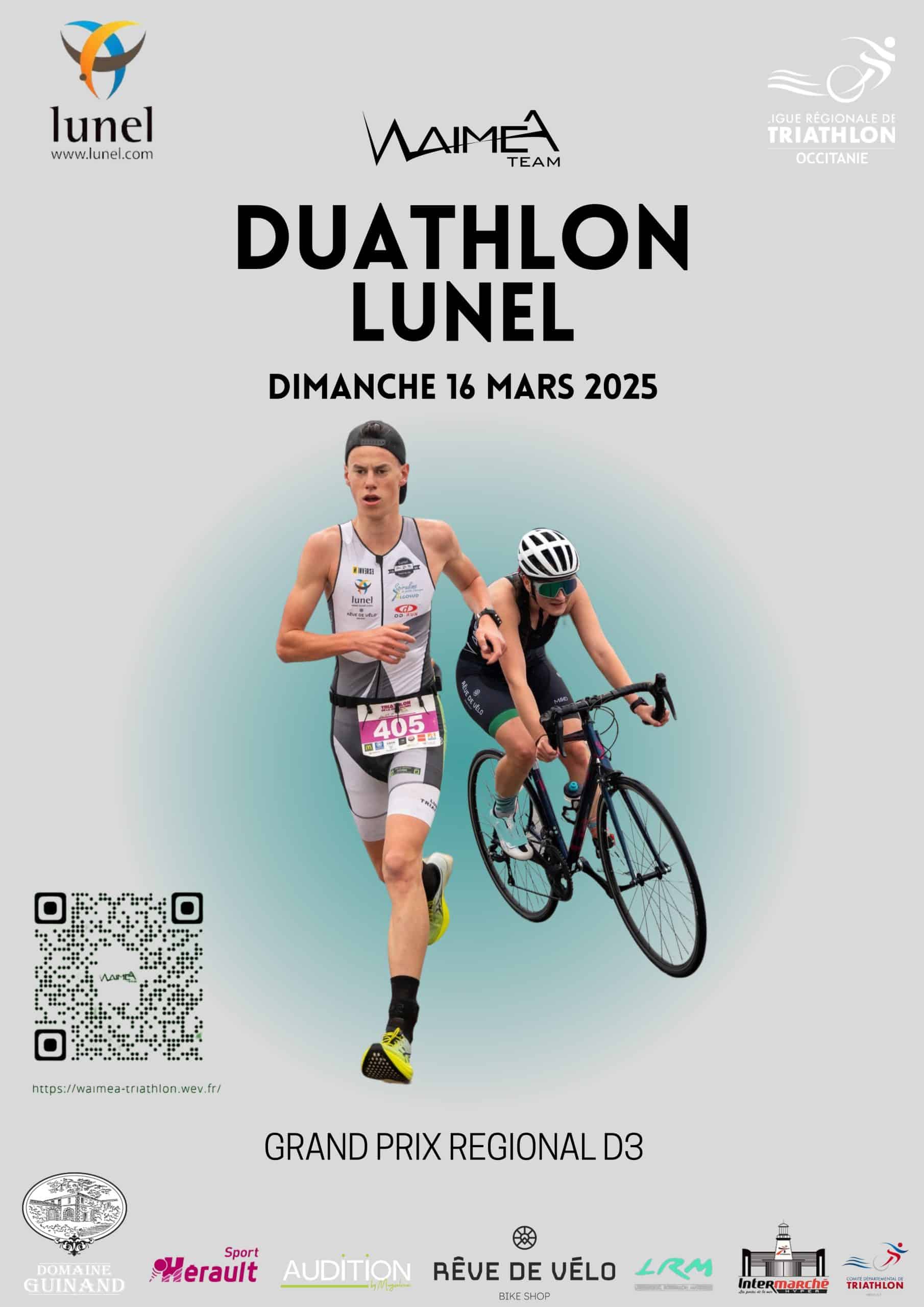 Duathlon à Lunel